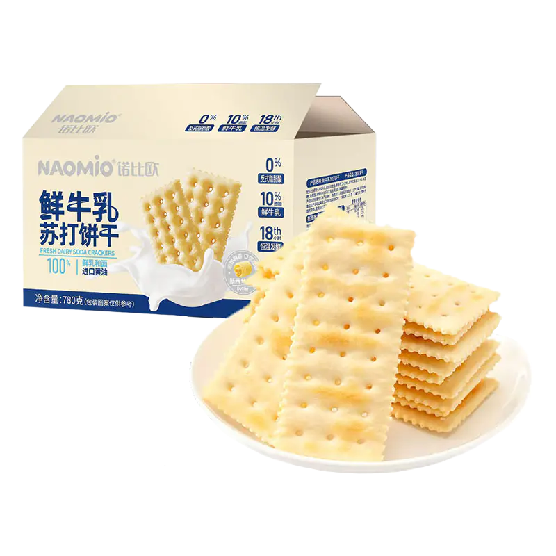 Mga Cracker ng Milk Soda