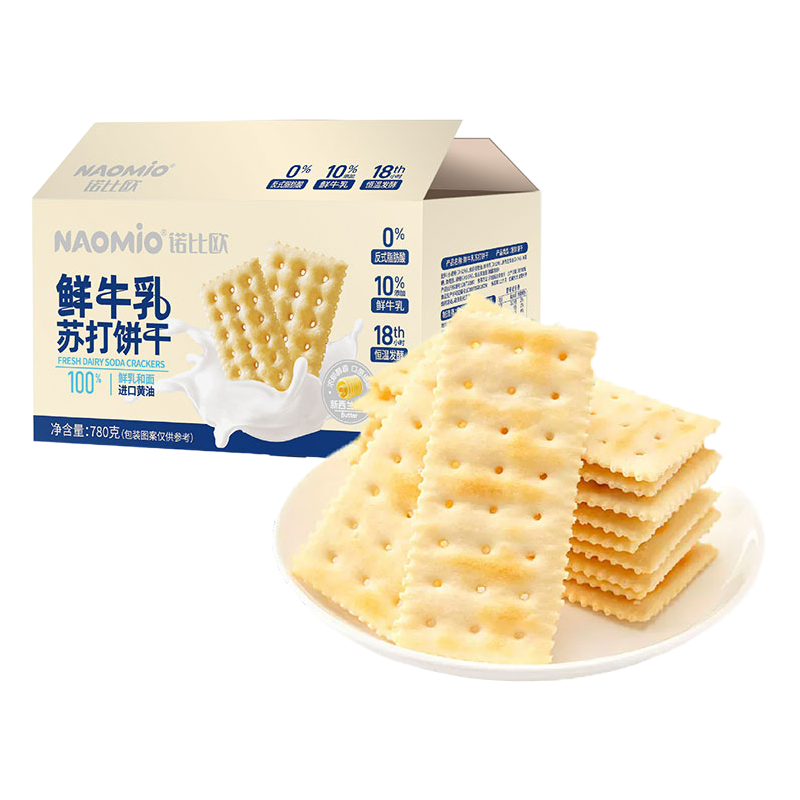 Mga Cracker ng Milk Soda