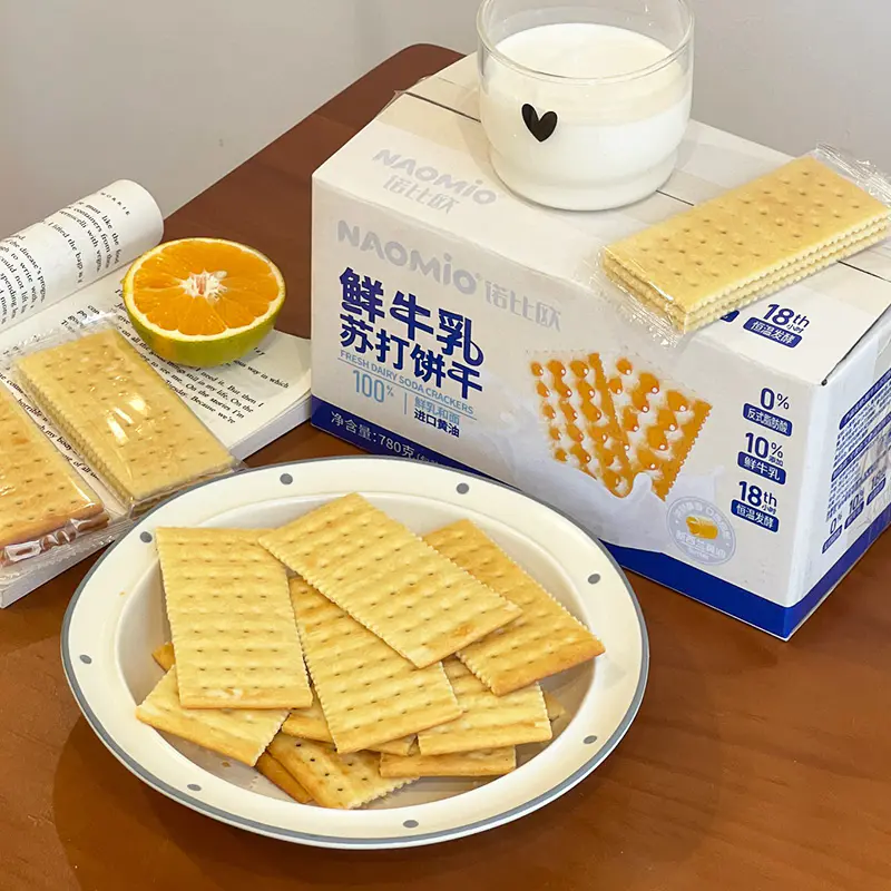 Mga Cracker ng Milk Soda