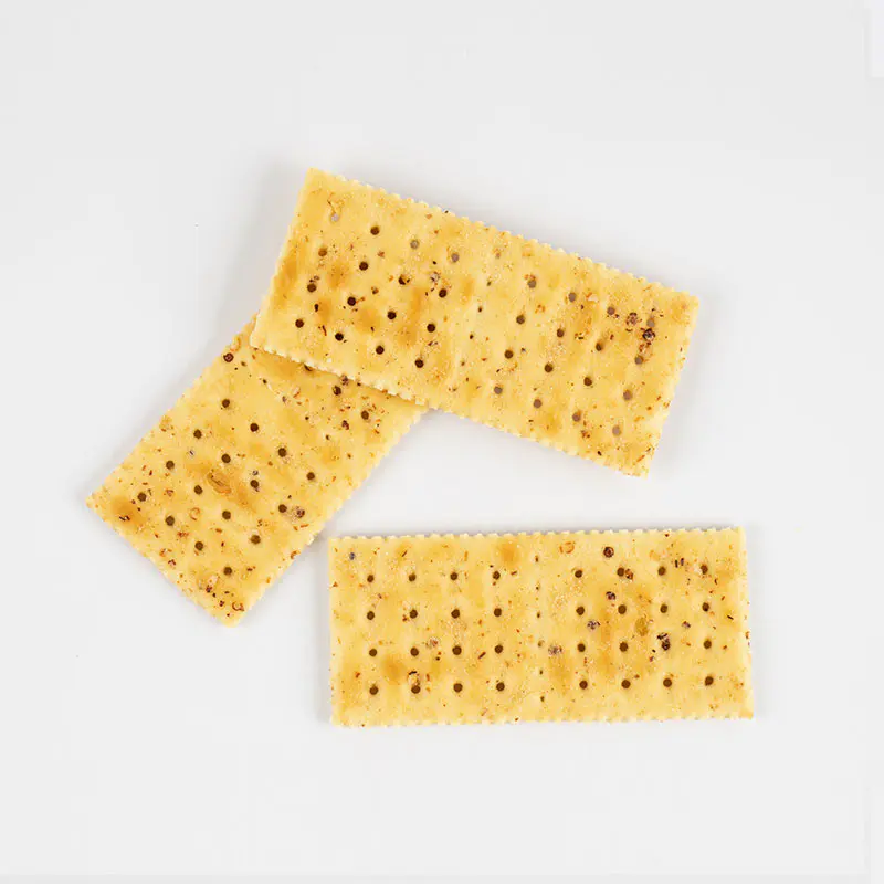 Itim na Truffle Ham Soda Crackers